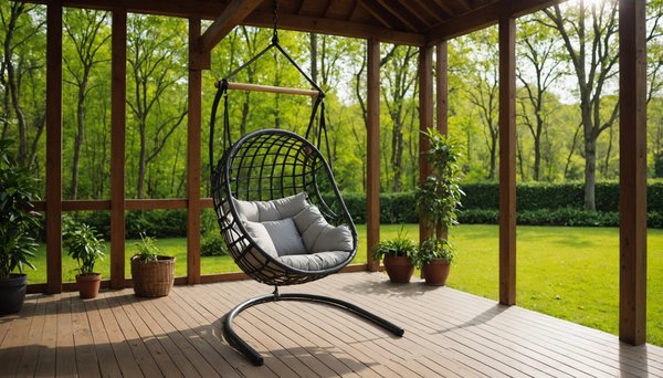 Chaise hamac : une assise suspendue idéale en intérieur comme en extérieur